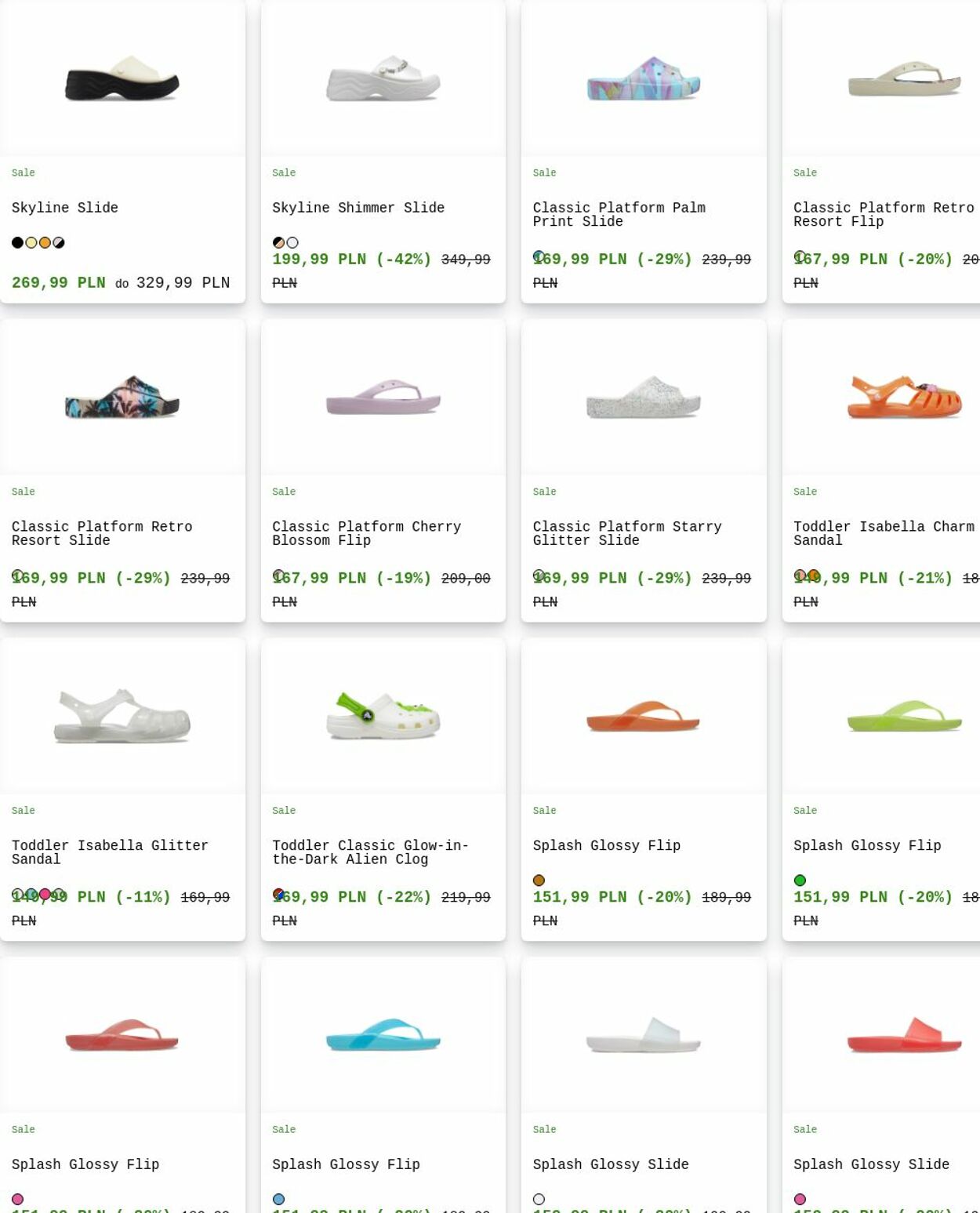 Gazetka Crocs 23.06.2025 - 02.07.2025