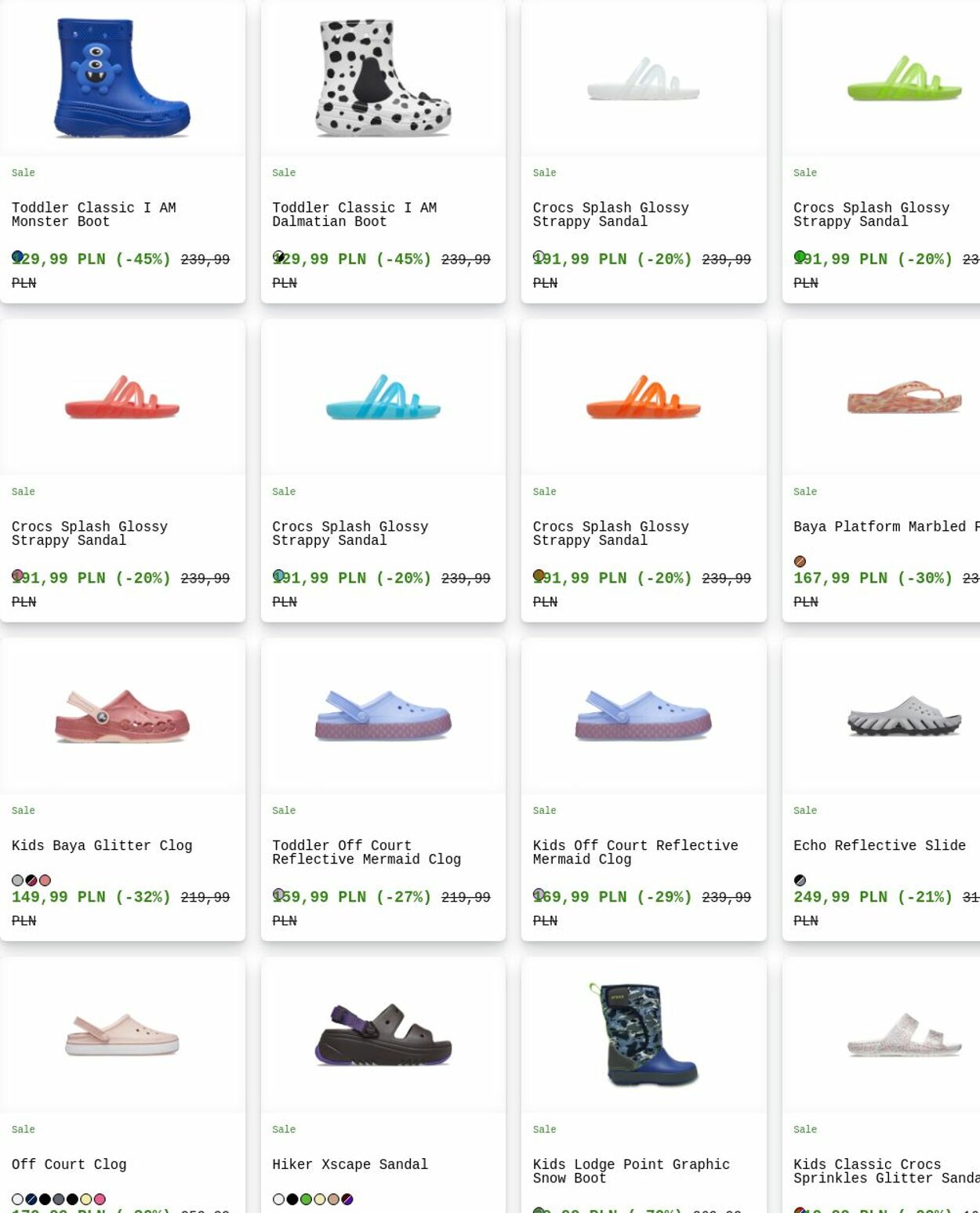 Gazetka Crocs 23.06.2025 - 02.07.2025