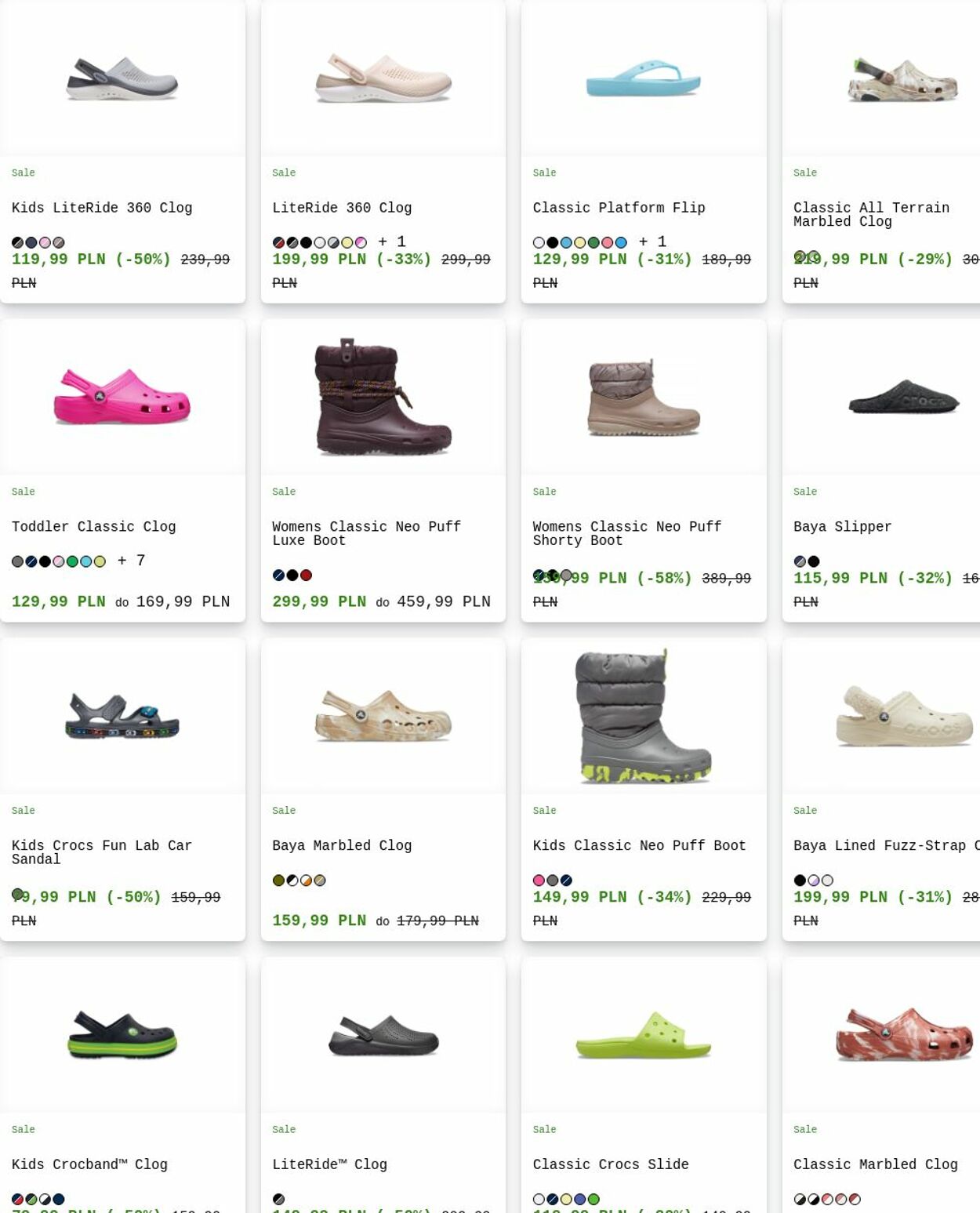 Gazetka Crocs 23.06.2025 - 02.07.2025