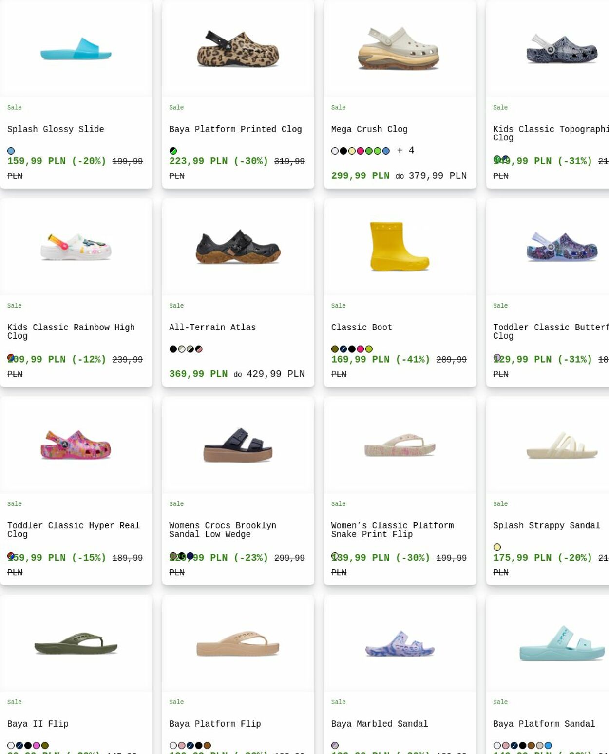 Gazetka Crocs 23.06.2025 - 02.07.2025