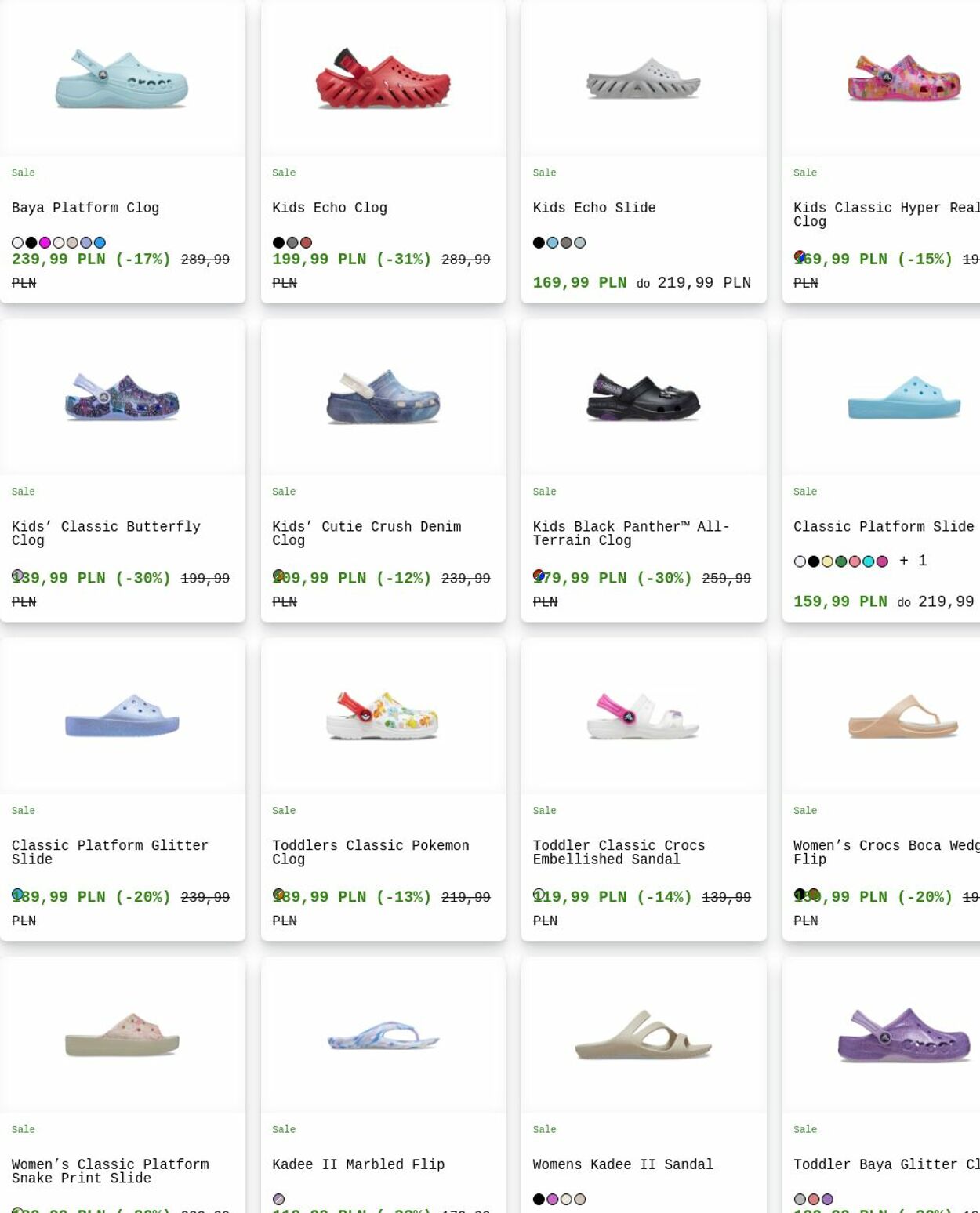Gazetka Crocs 23.06.2025 - 02.07.2025
