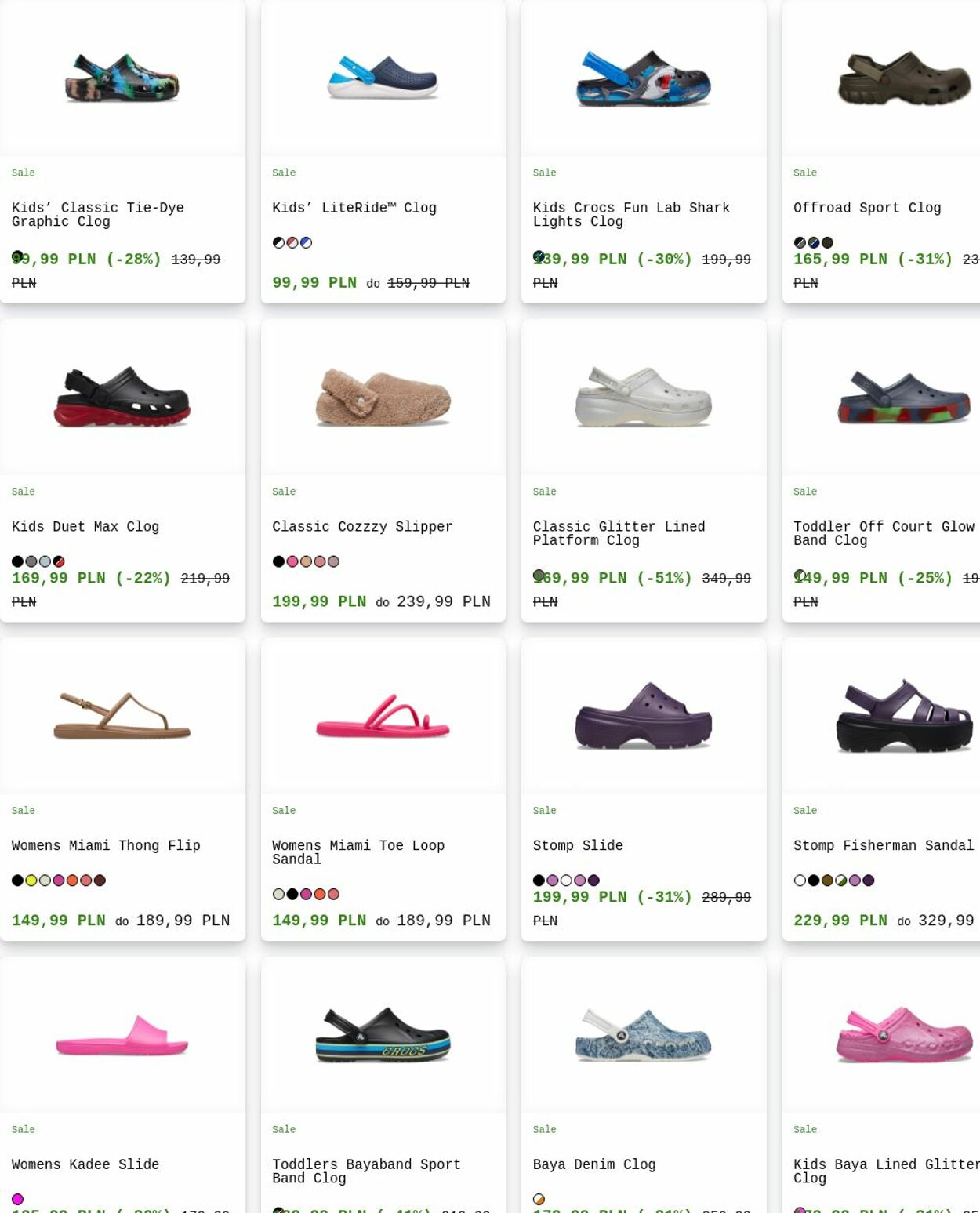 Gazetka Crocs 23.06.2025 - 02.07.2025