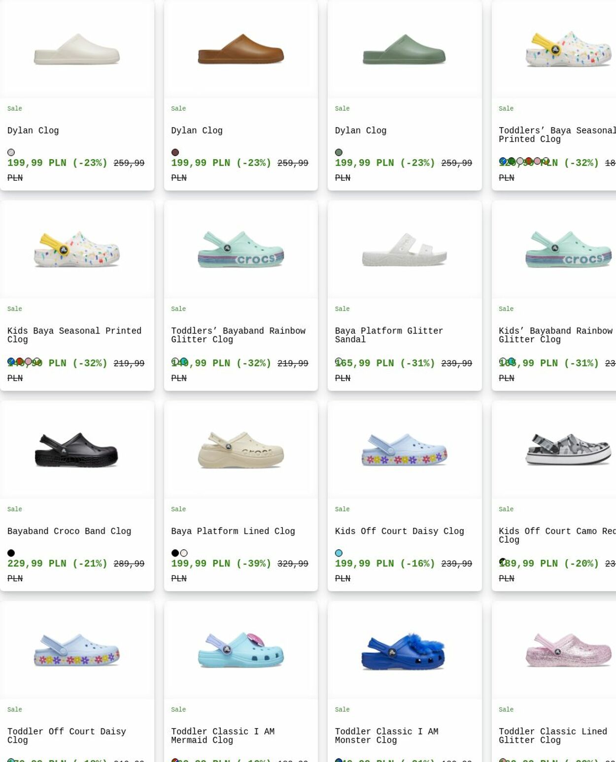 Gazetka Crocs 23.06.2025 - 02.07.2025