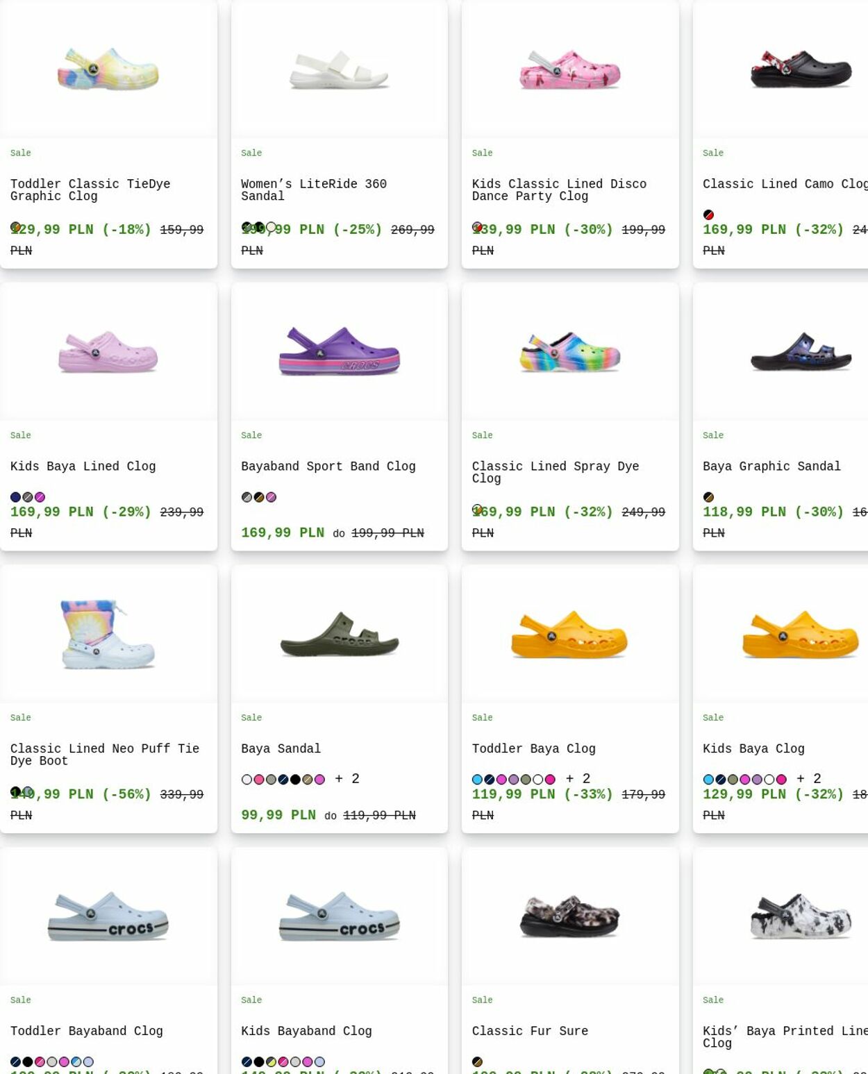 Gazetka Crocs 23.06.2025 - 02.07.2025