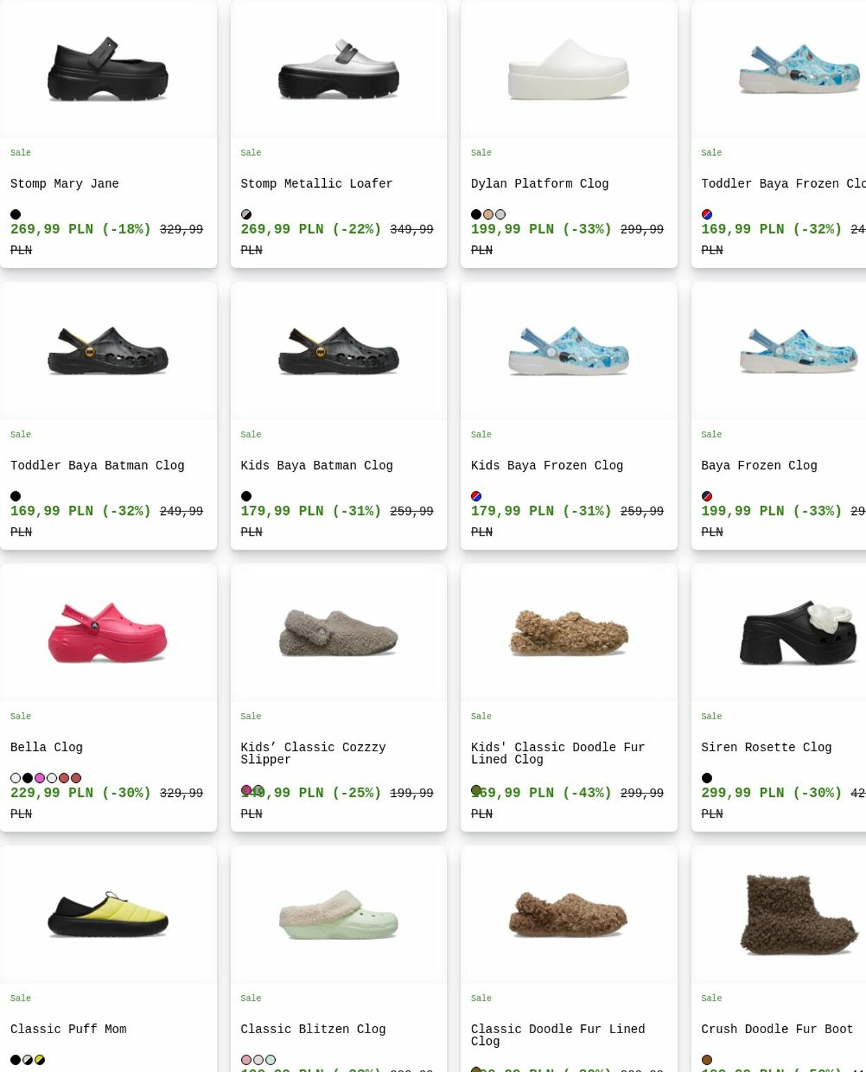 Gazetka Crocs 23.06.2025 - 02.07.2025