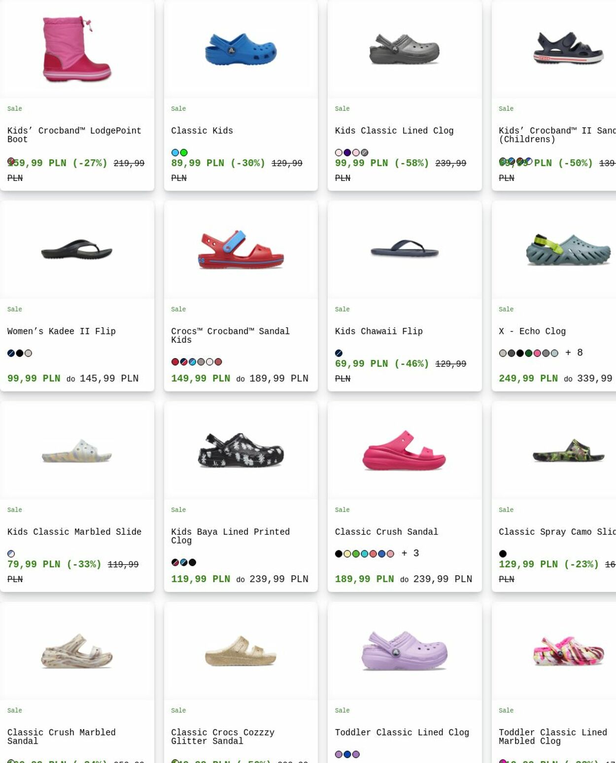 Gazetka Crocs 23.06.2025 - 02.07.2025