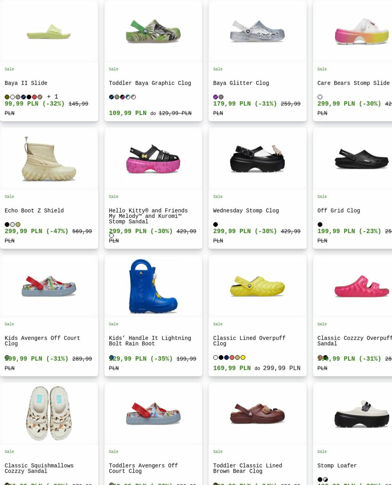 Gazetka Crocs 23.06.2025 - 02.07.2025