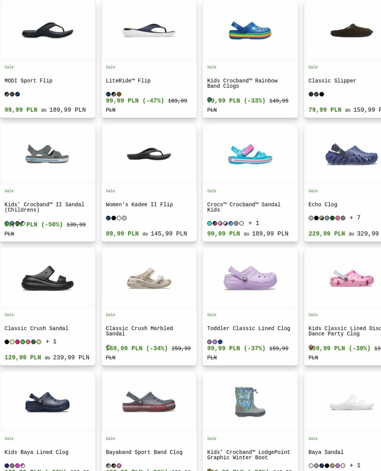 Gazetka Crocs 23.02.2026 - 04.03.2026