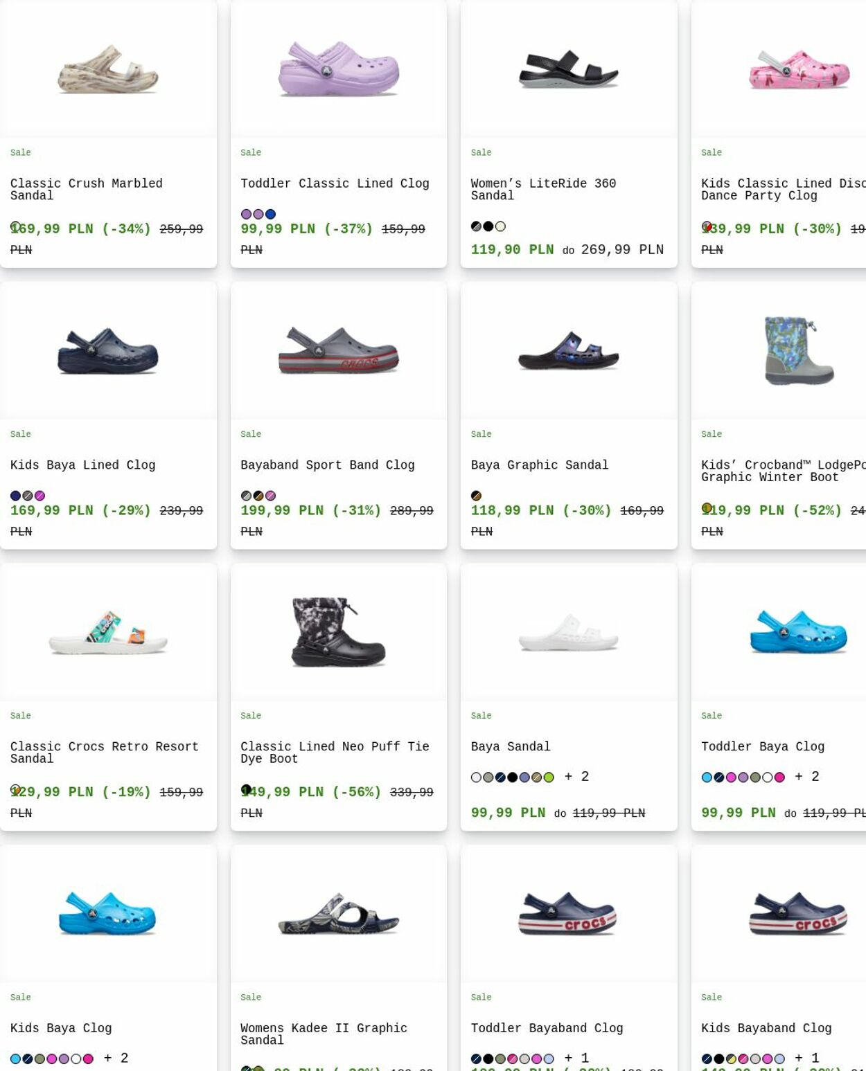 Gazetka Crocs 15.12.2025 - 24.12.2025