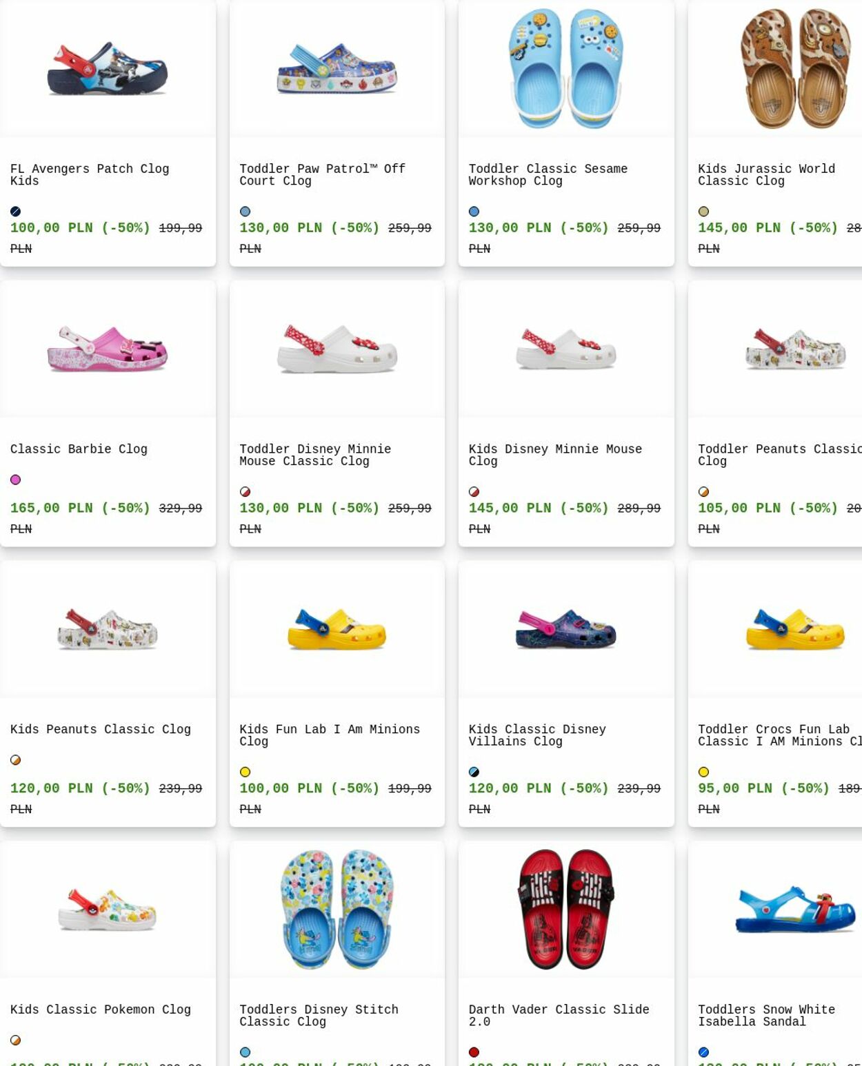 Gazetka Crocs 15.12.2025 - 24.12.2025