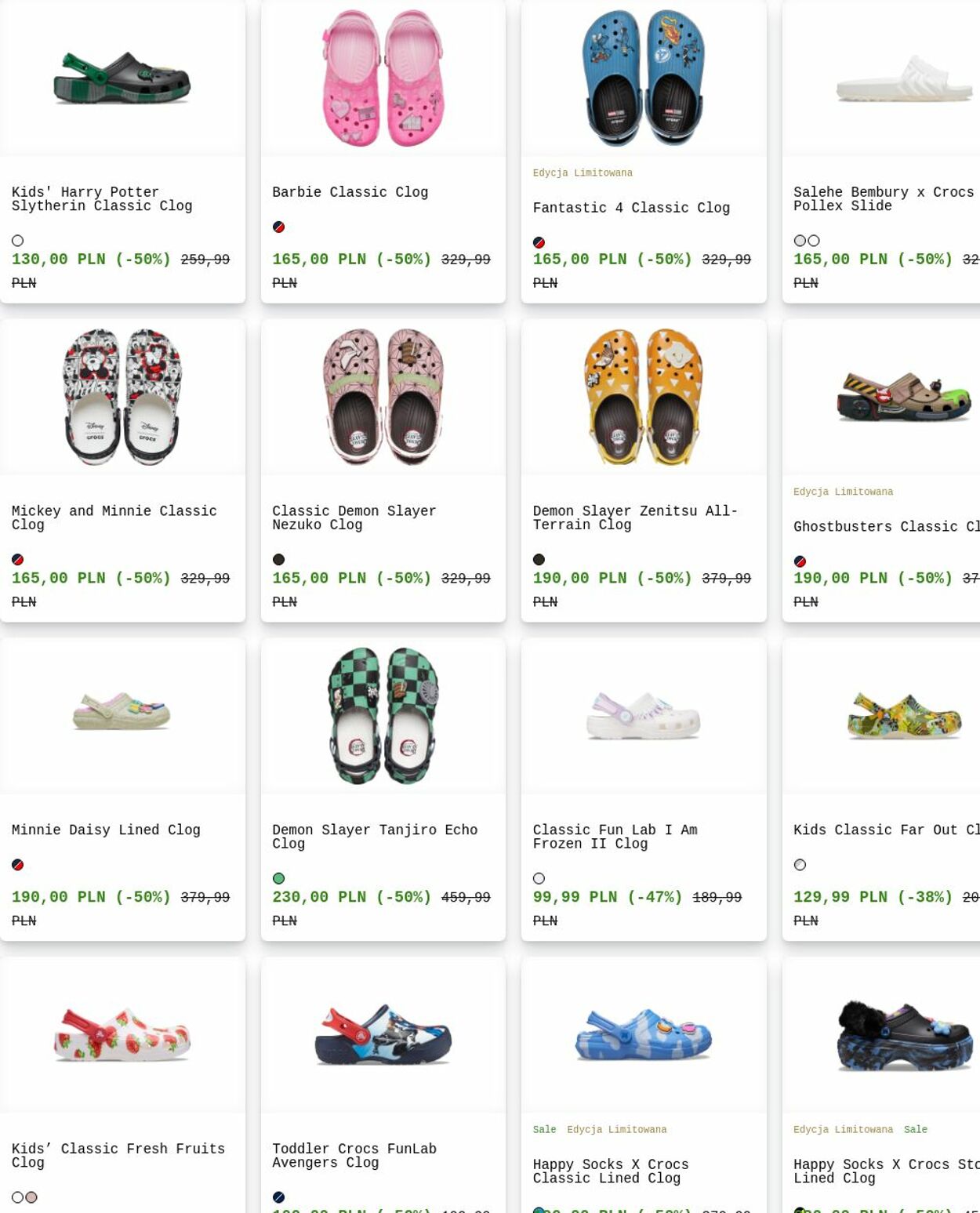 Gazetka Crocs 15.12.2025 - 24.12.2025