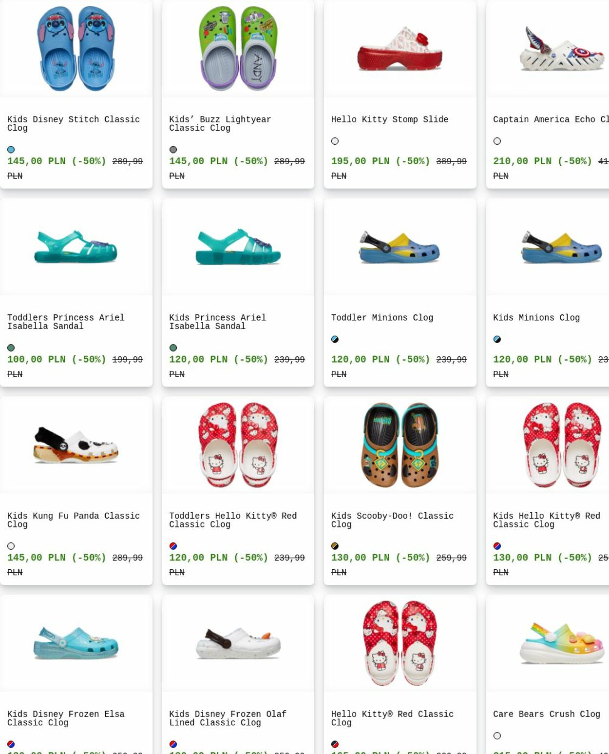 Gazetka Crocs 15.12.2025 - 24.12.2025