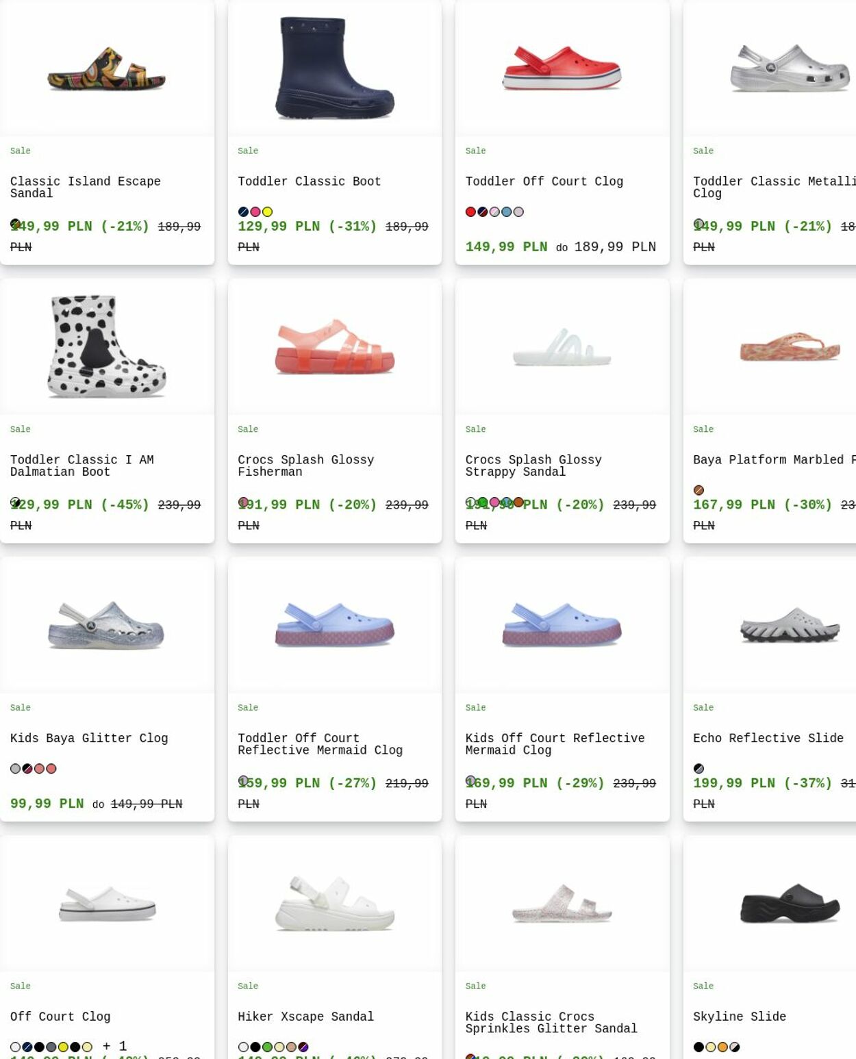 Gazetka Crocs 15.12.2025 - 24.12.2025