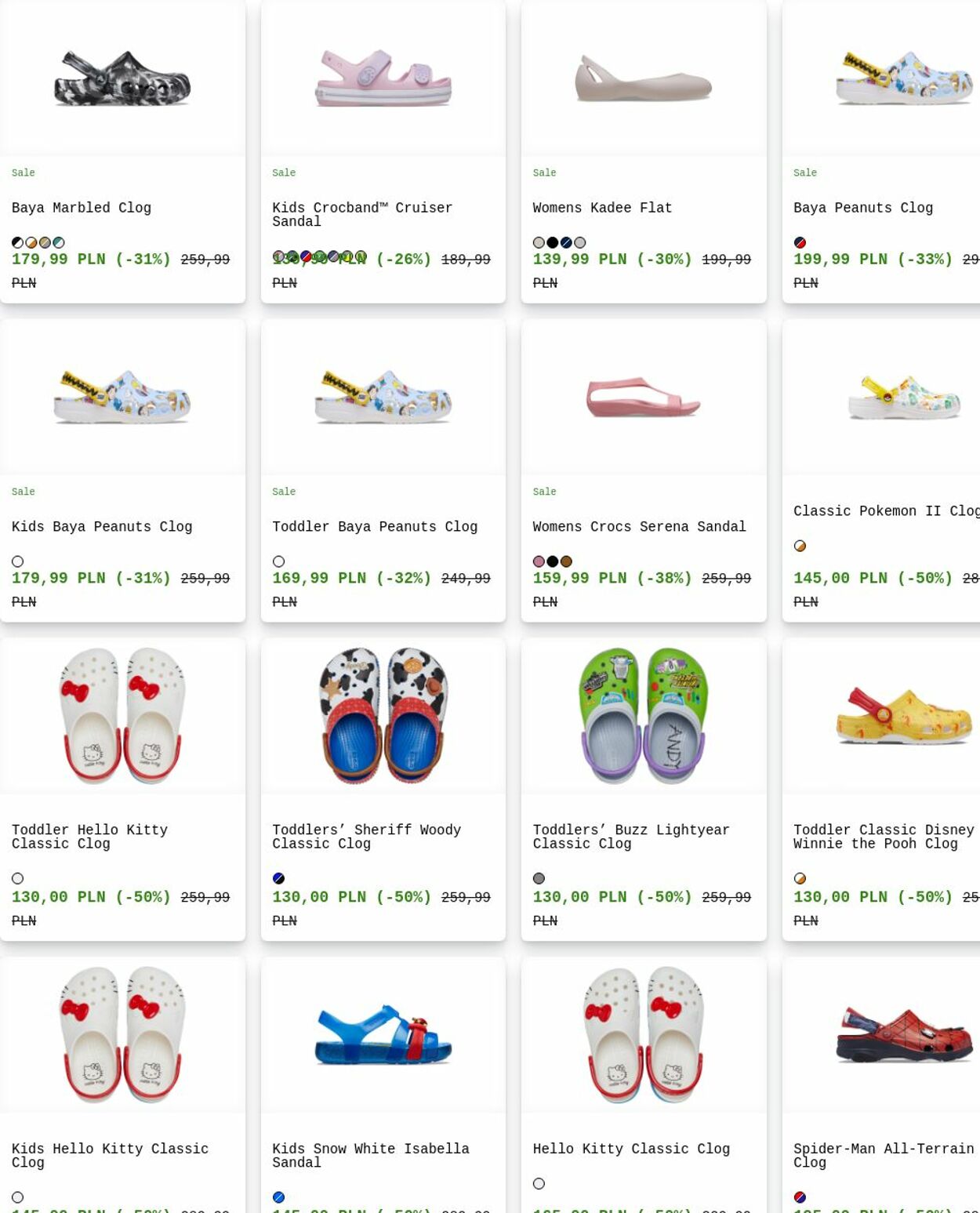 Gazetka Crocs 15.12.2025 - 24.12.2025