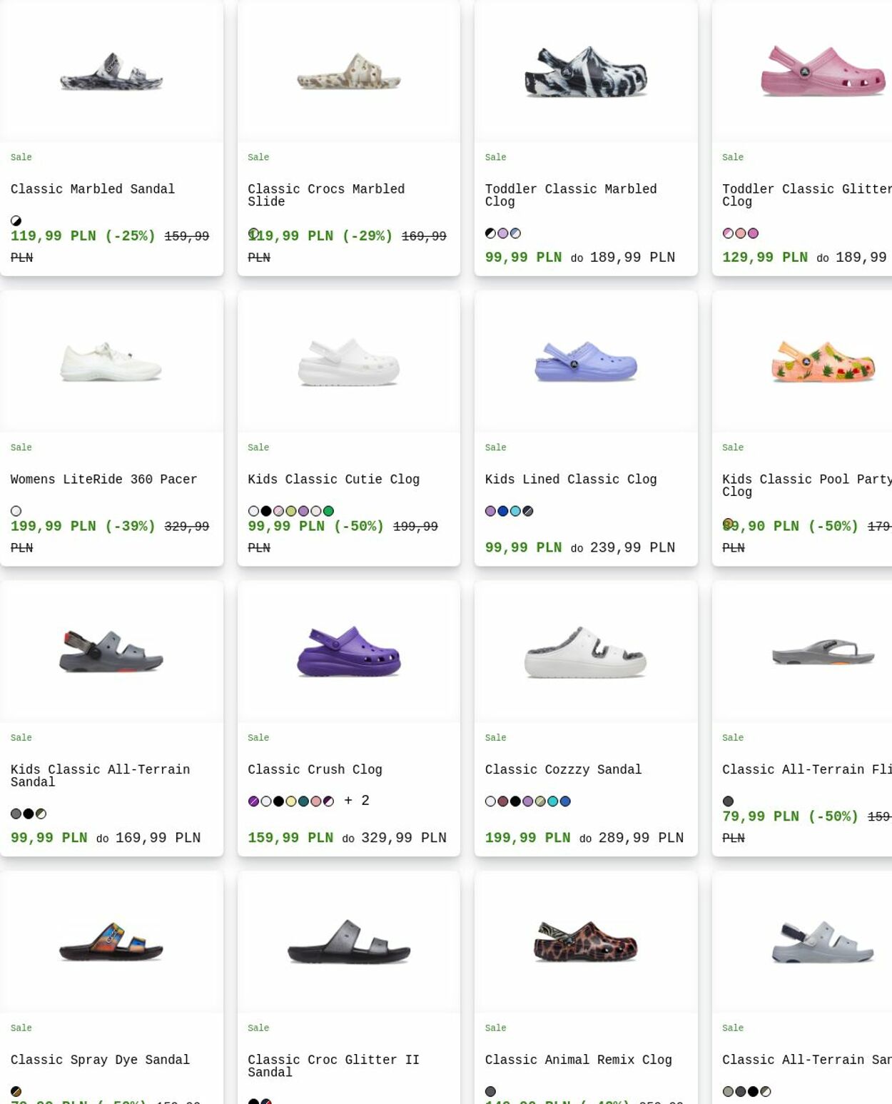 Gazetka Crocs 15.12.2025 - 24.12.2025