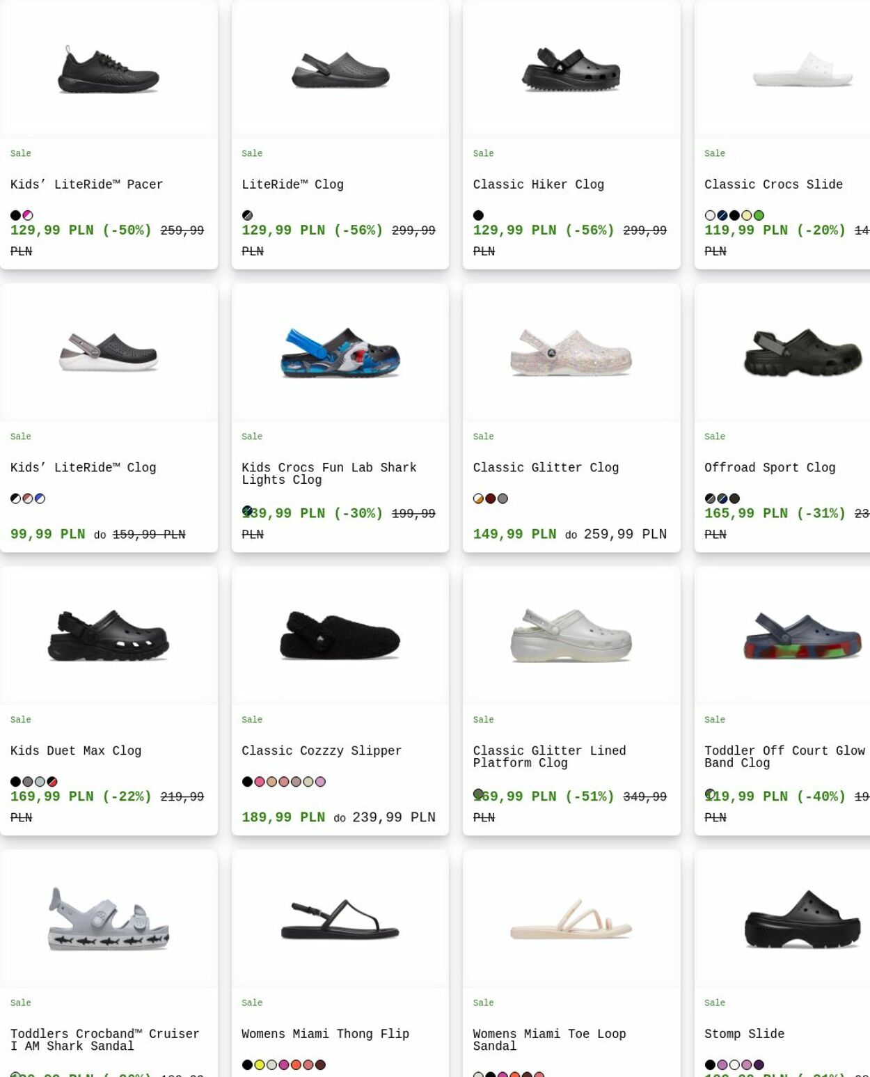 Gazetka Crocs 15.12.2025 - 24.12.2025
