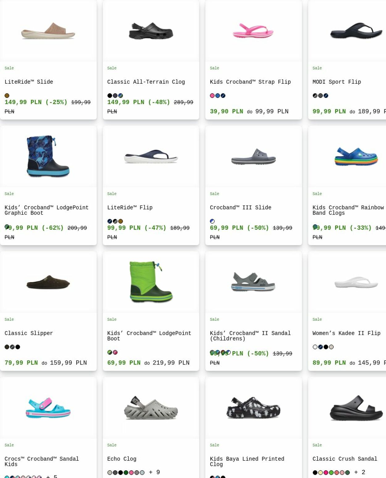 Gazetka Crocs 15.12.2025 - 24.12.2025
