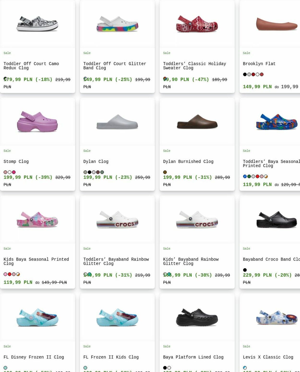 Gazetka Crocs 15.12.2025 - 24.12.2025
