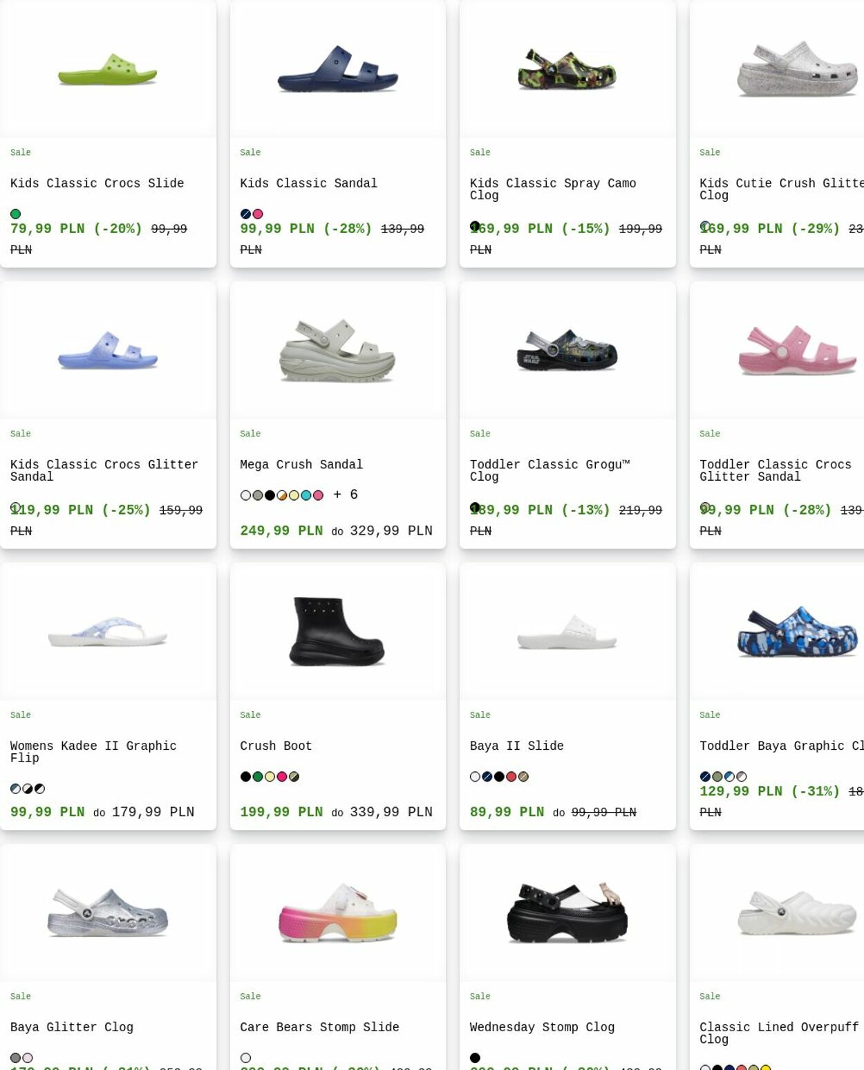 Gazetka Crocs 17.11.2025 - 26.11.2025
