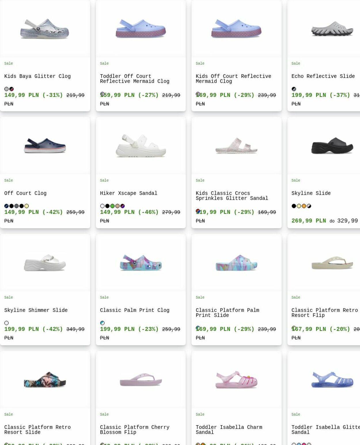 Gazetka Crocs 17.11.2025 - 26.11.2025