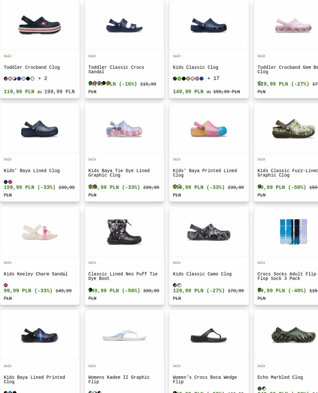 Gazetka Crocs 16.02.2026 - 25.02.2026