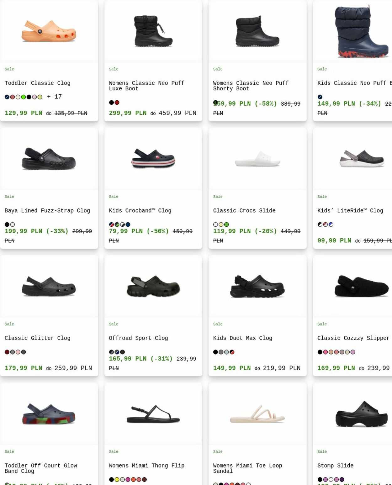 Gazetka Crocs 16.02.2026 - 25.02.2026