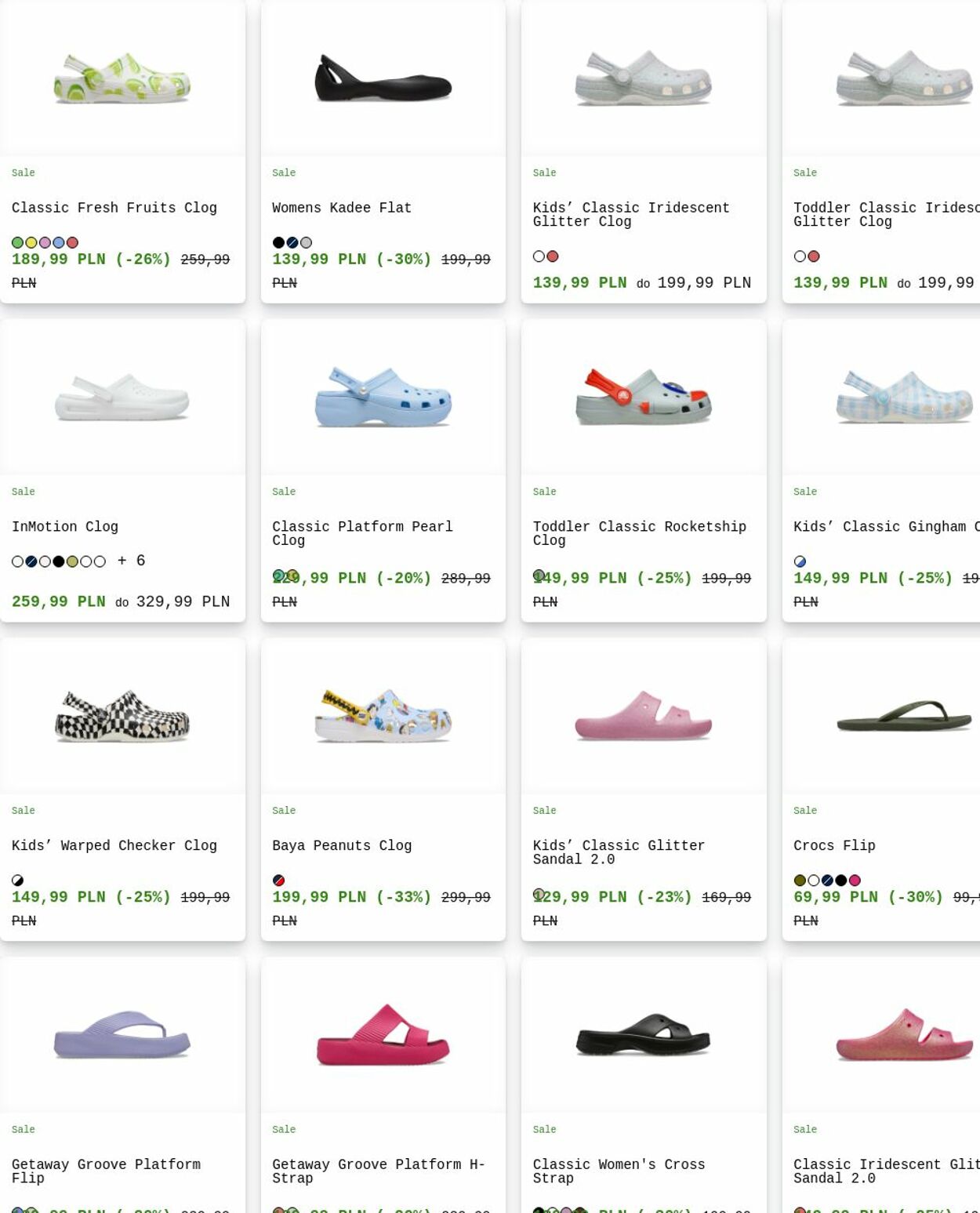 Gazetka Crocs 16.02.2026 - 25.02.2026