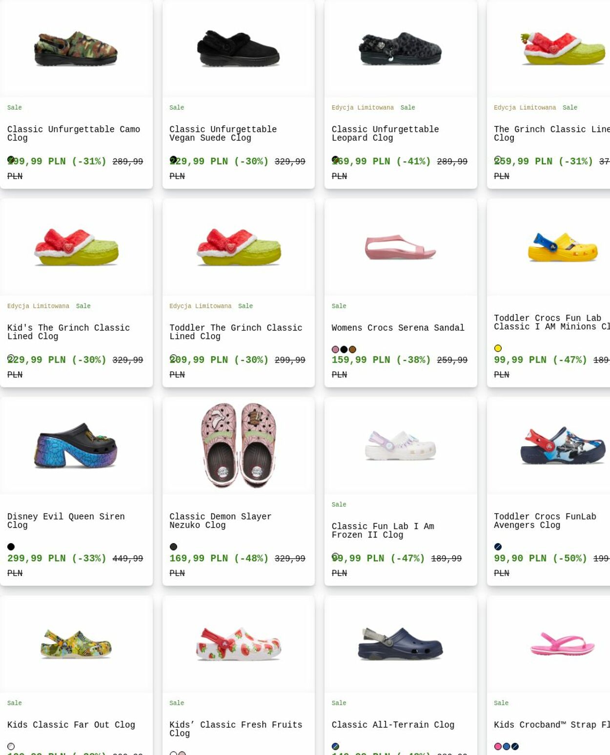 Gazetka Crocs 16.02.2026 - 25.02.2026