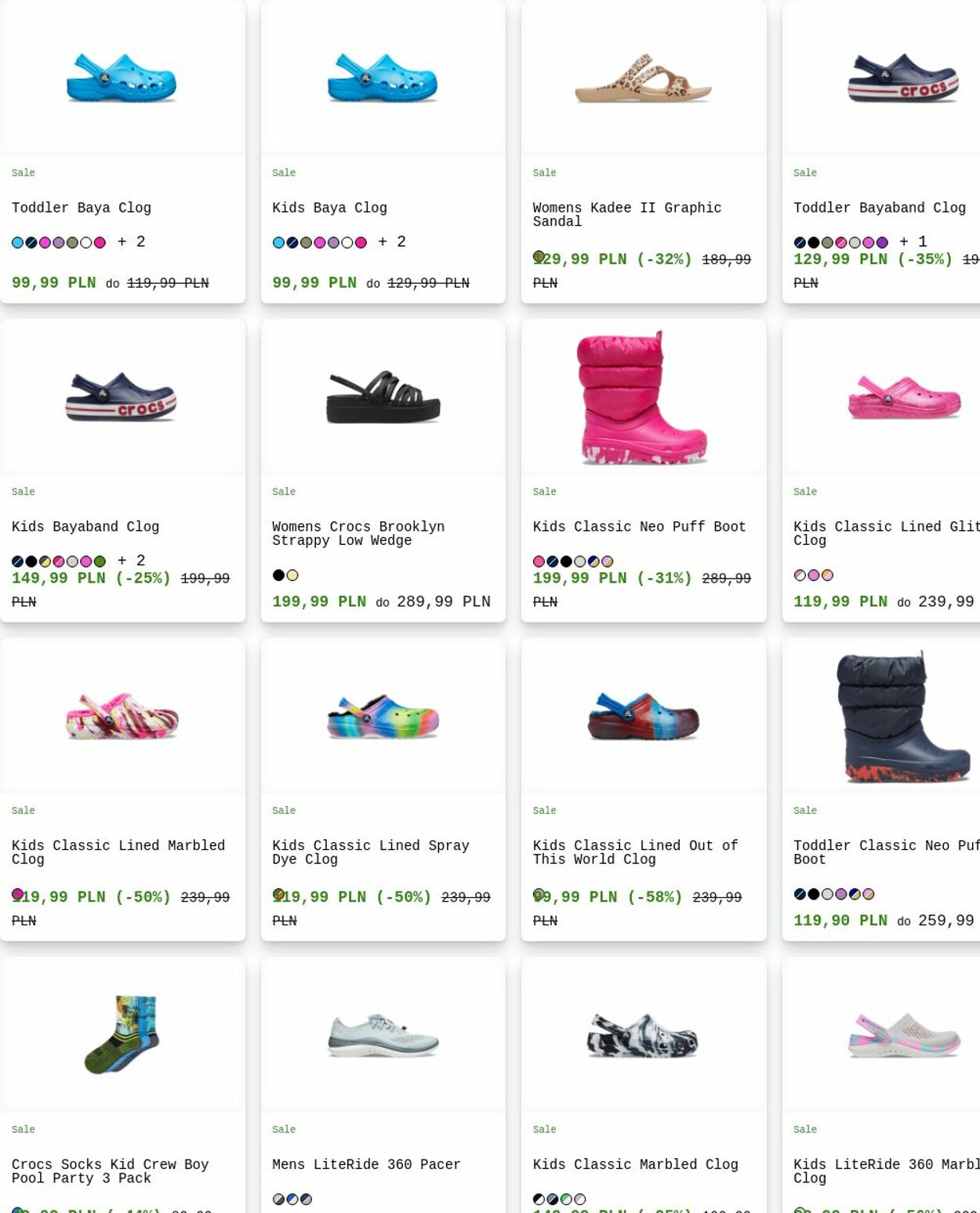 Gazetka Crocs 16.02.2026 - 25.02.2026