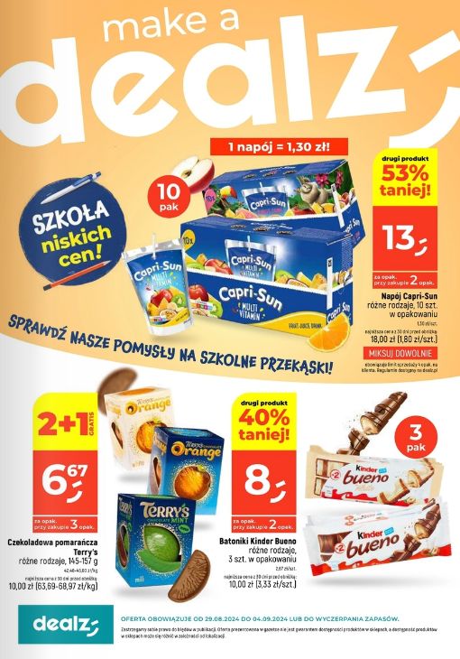 Gazetka Dealz 29.08.2024 - 04.09.2024