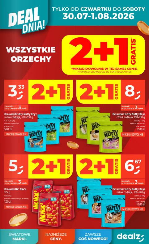 Gazetka Dealz 30.07.2026 - 05.08.2026