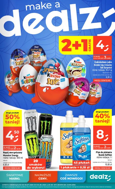 Gazetka Dealz 30.07.2026 - 05.08.2026