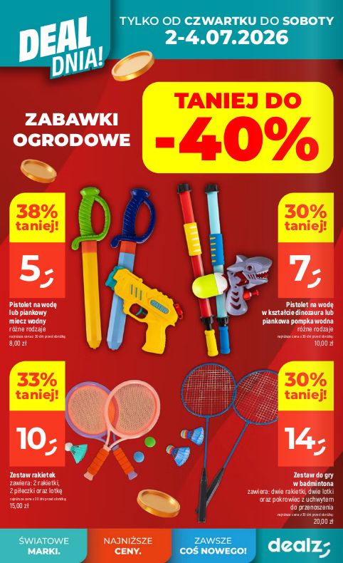 Gazetka Dealz 02.07.2026 - 08.07.2026