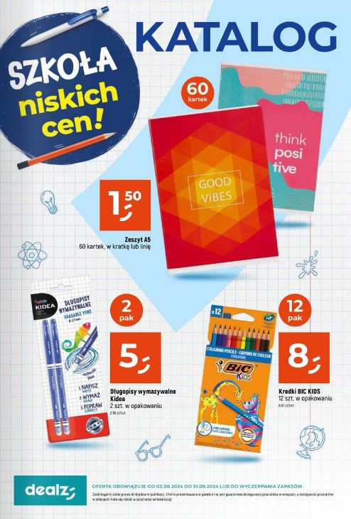 Gazetka Dealz 02.08.2024 - 31.08.2024