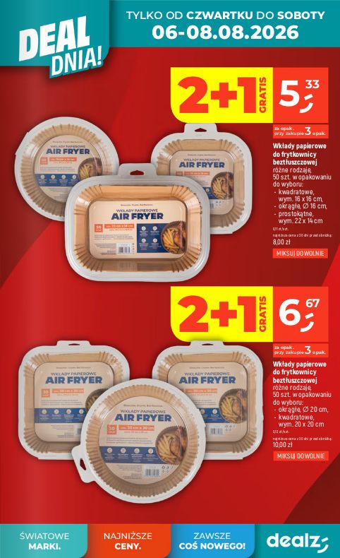 Gazetka Dealz 06.08.2026 - 08.08.2026
