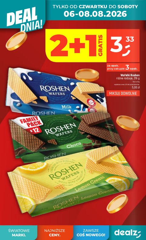 Gazetka Dealz 06.08.2026 - 08.08.2026