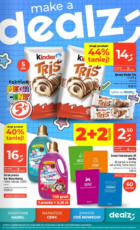 Gazetka Dealz 13.08.2026 - 19.08.2026