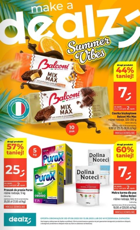 Gazetka Dealz 07.08.2025 - 13.08.2025