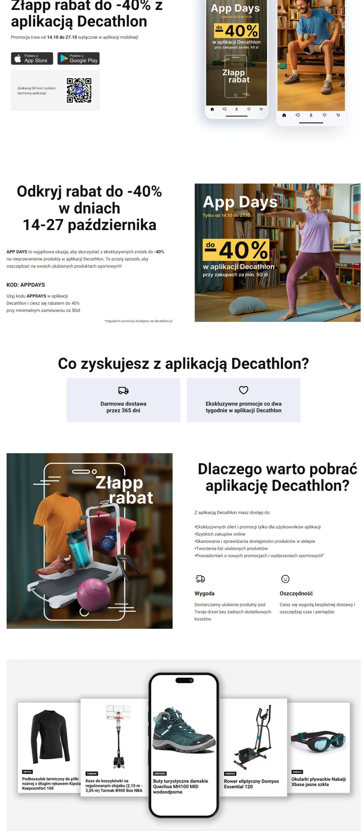 Gazetka Decathlon 14.10.2024 - 27.10.2024