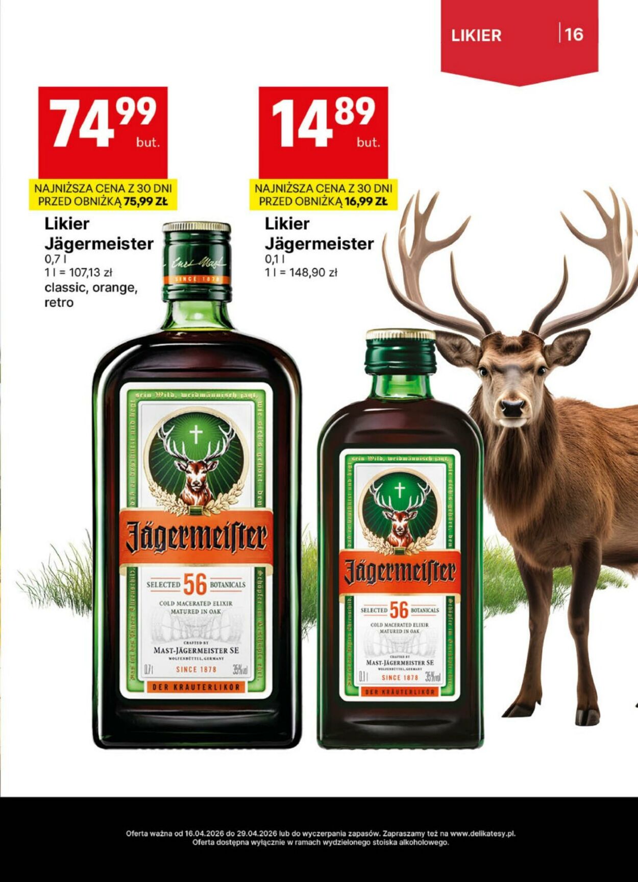 Gazetka Delikatesy Centrum 16.04.2026 - 29.04.2026