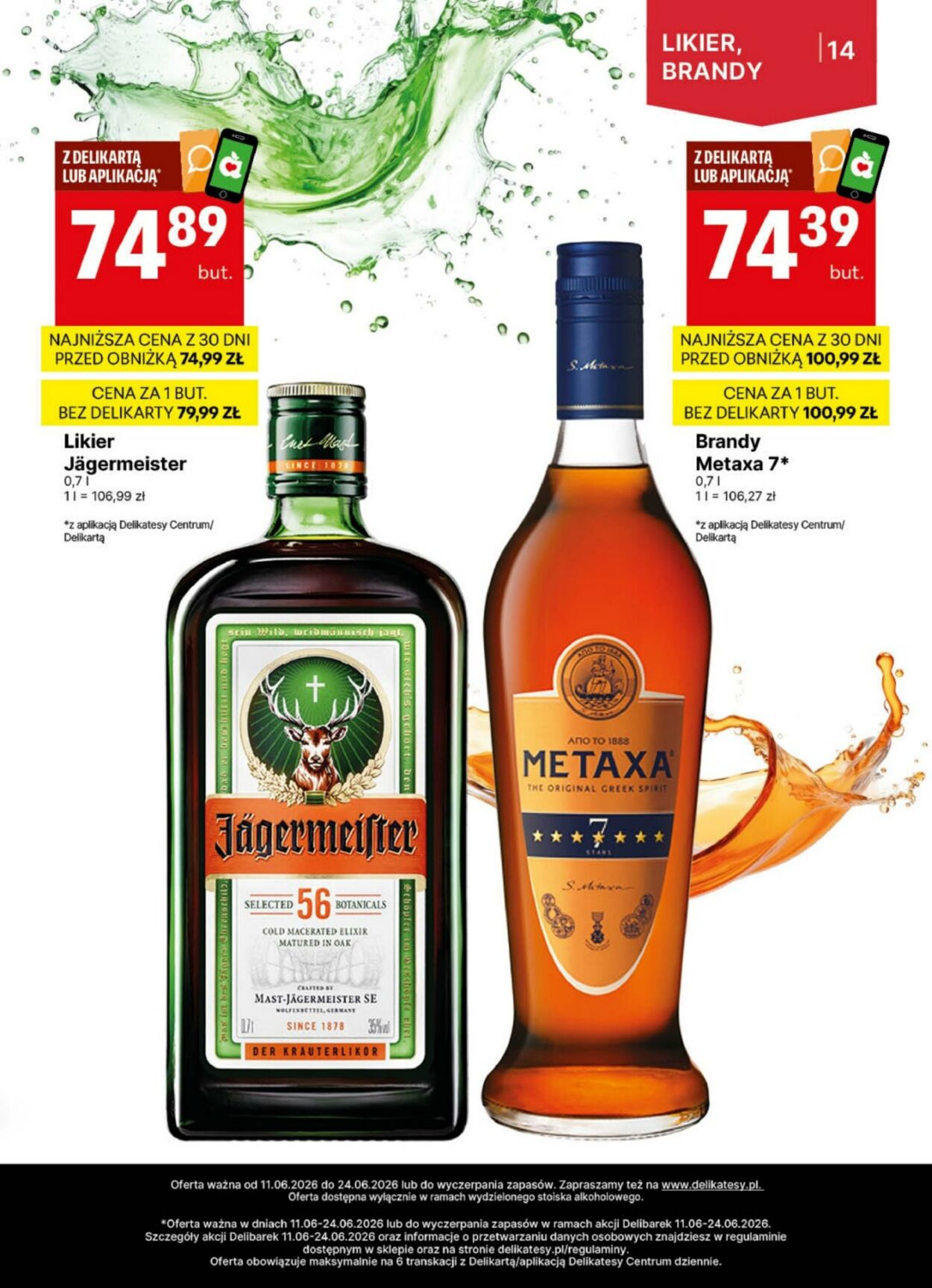 Gazetka Delikatesy Centrum 11.06.2026 - 24.06.2026