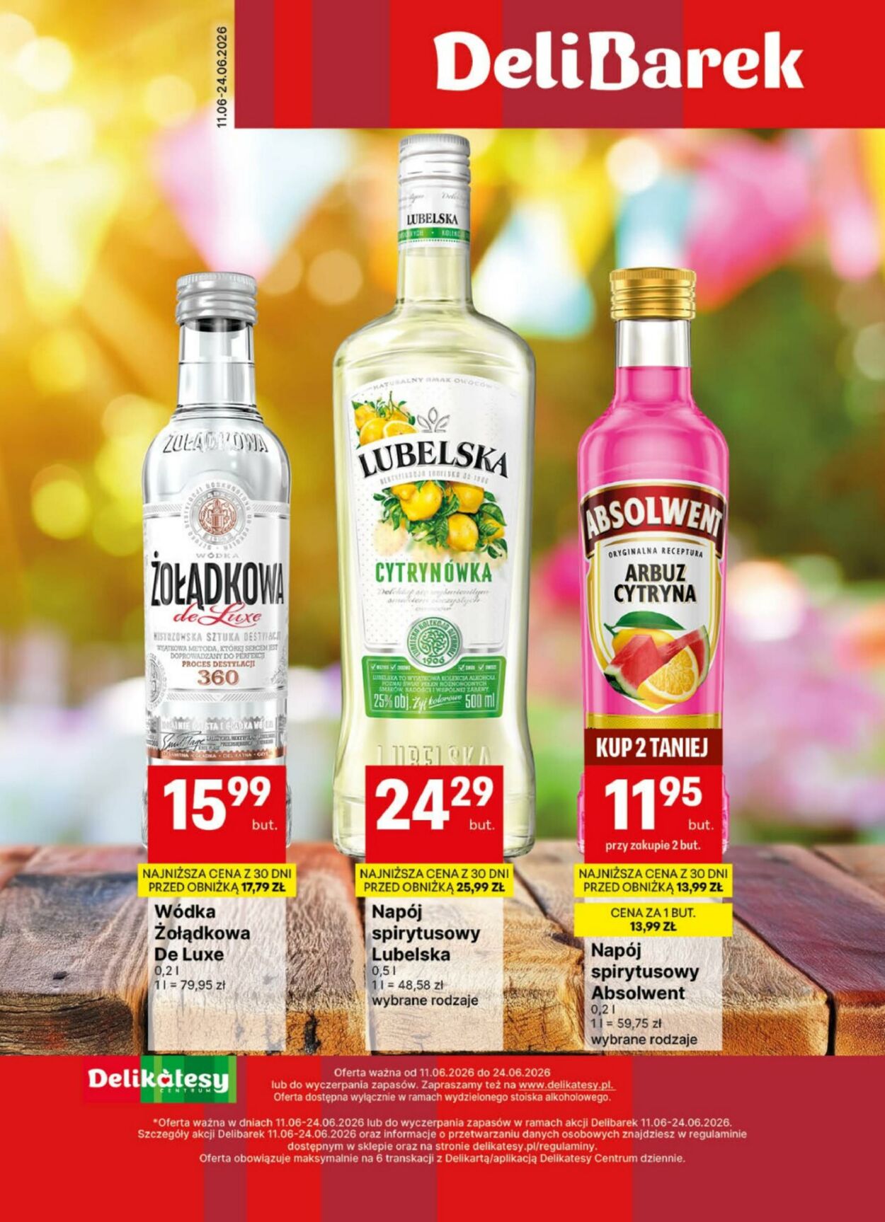 Gazetka Delikatesy Centrum 11.06.2026 - 24.06.2026