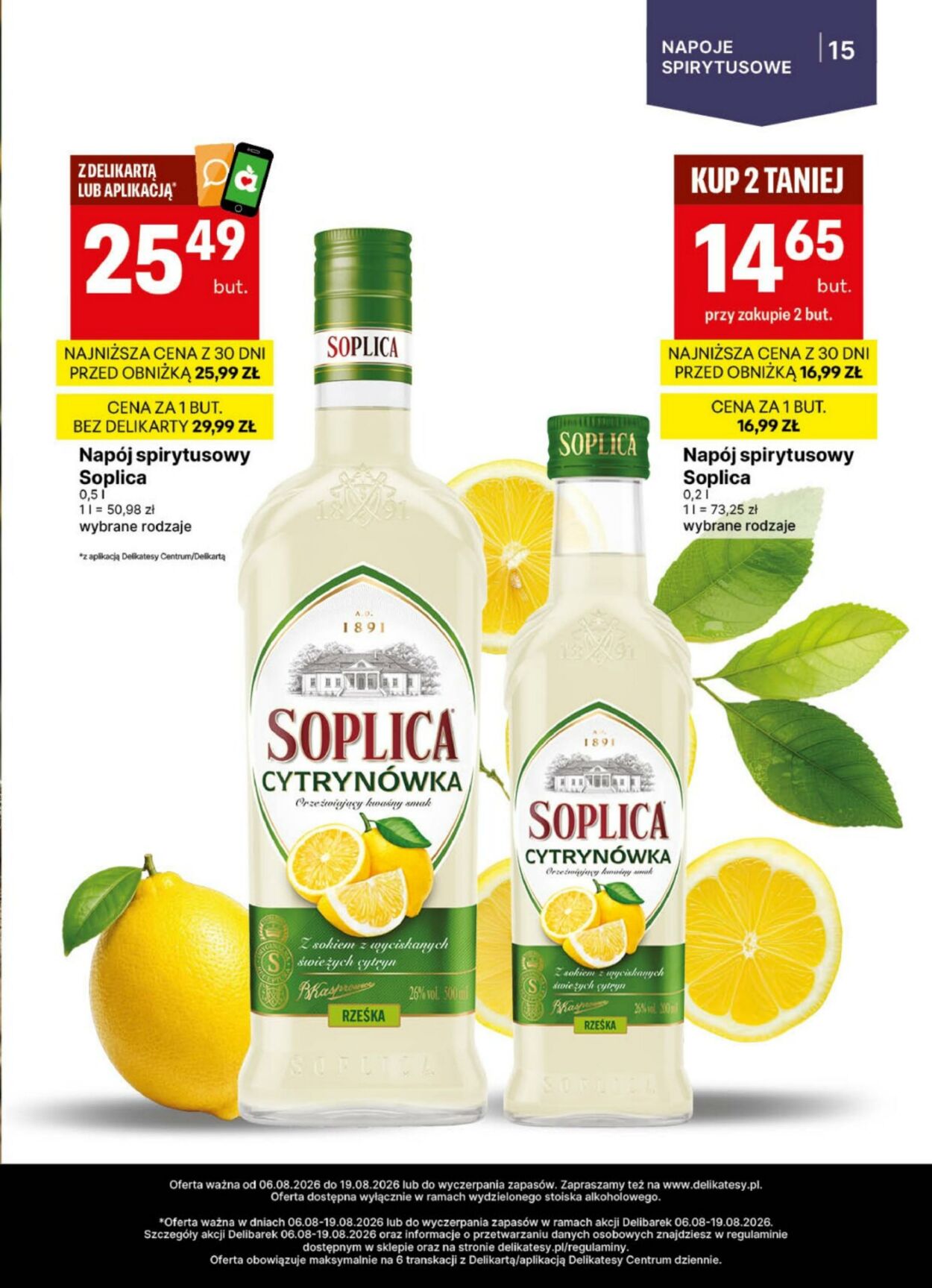 Gazetka Delikatesy Centrum 06.08.2026 - 19.08.2026