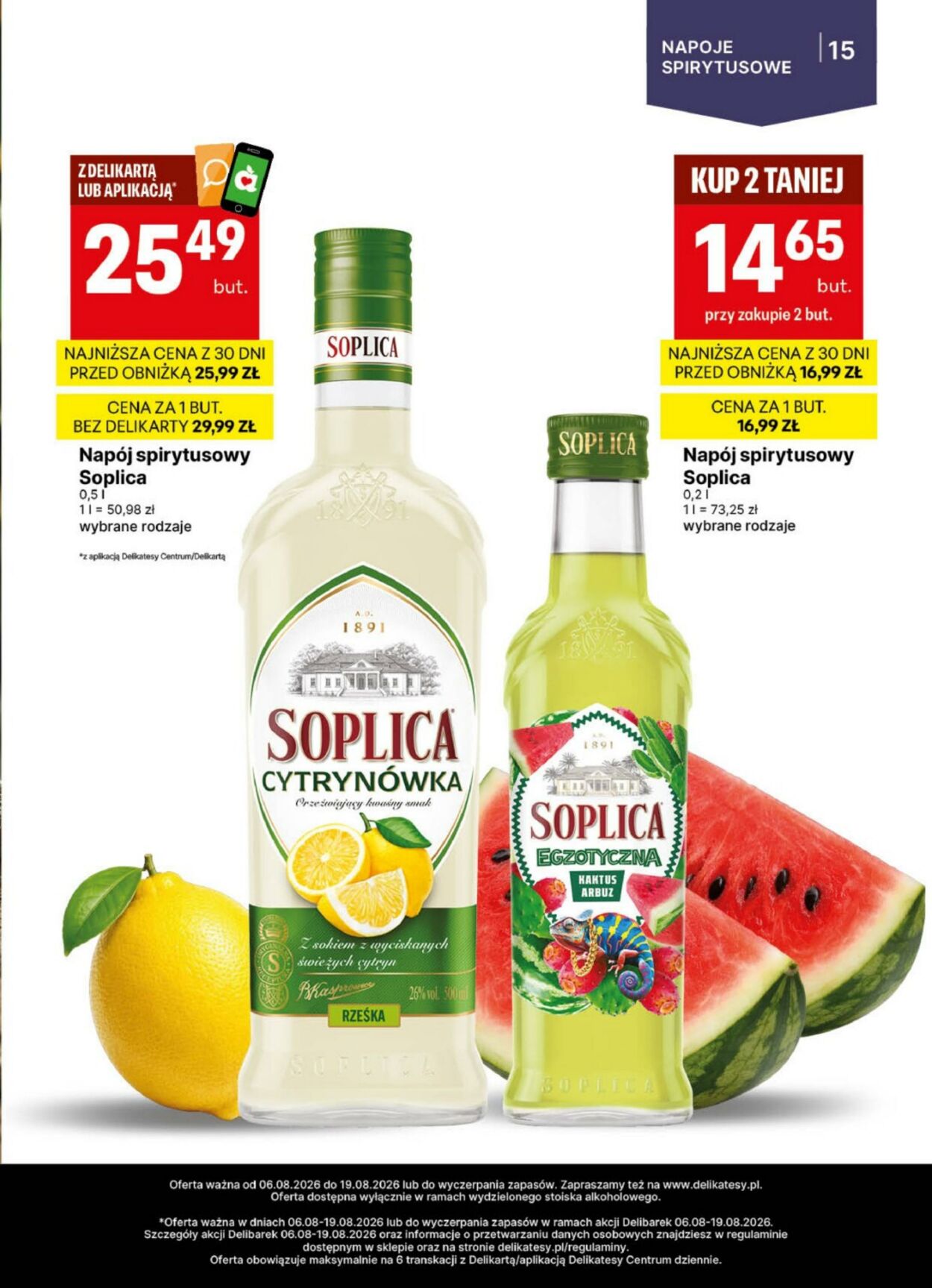 Gazetka Delikatesy Centrum 06.08.2026 - 19.08.2026