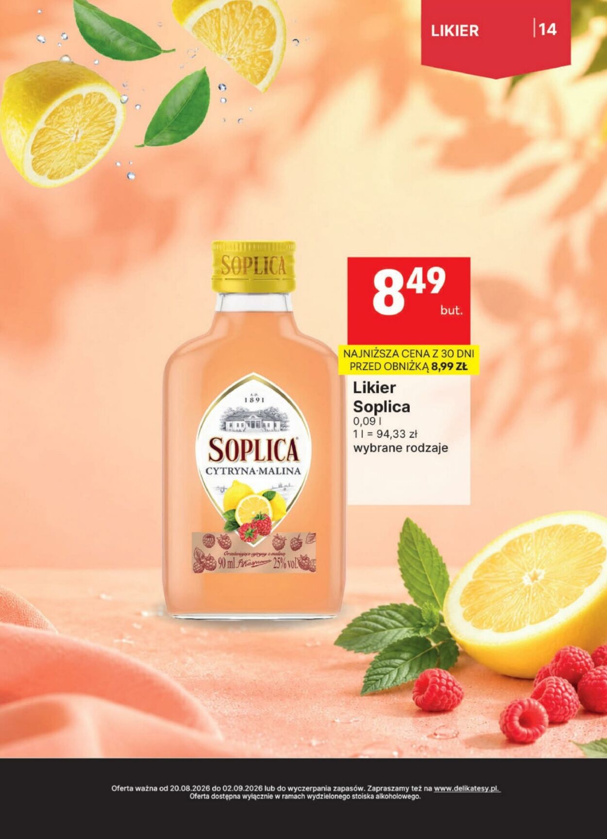 Gazetka Delikatesy Centrum 20.08.2026 - 02.09.2026
