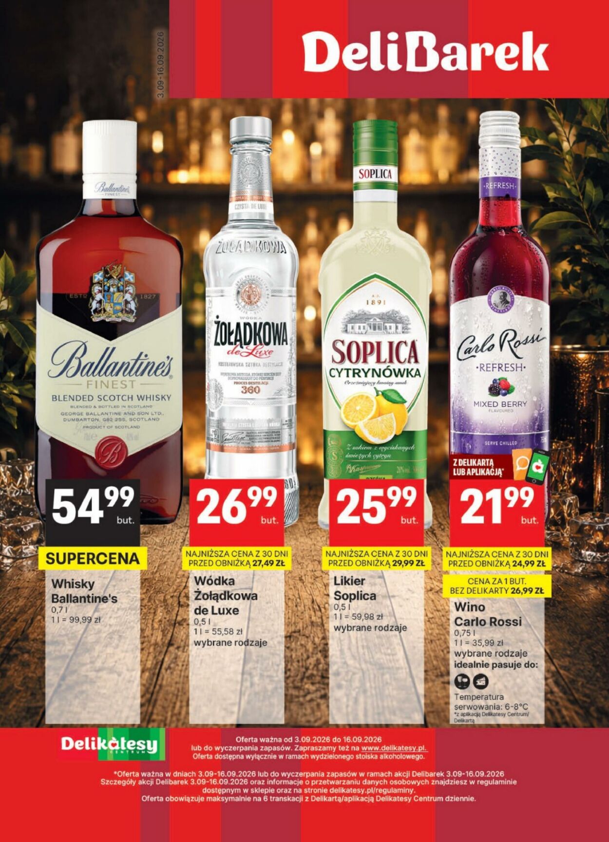 Gazetka Delikatesy Centrum 03.09.2026 - 16.09.2026