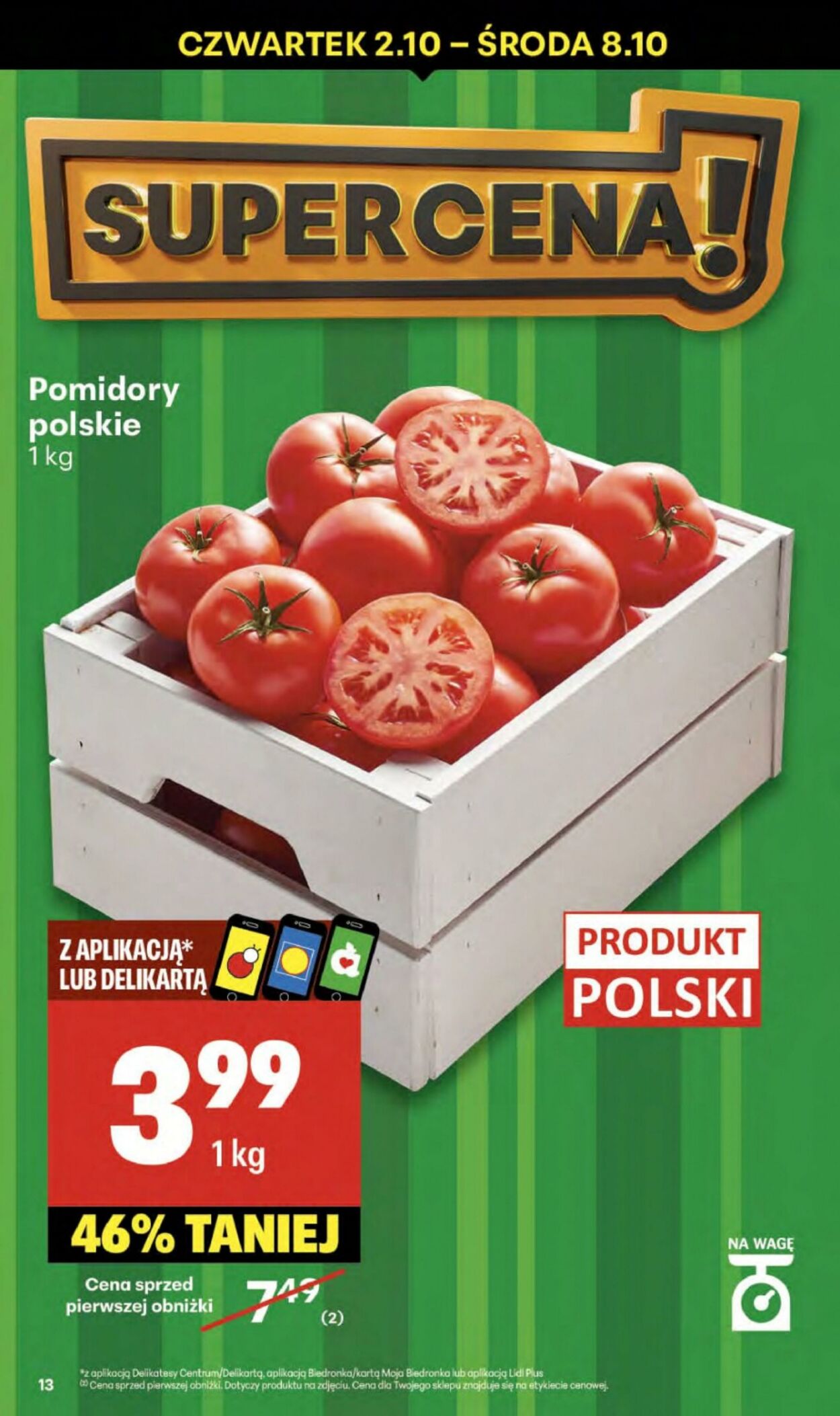 Gazetka Delikatesy Centrum 02.10.2025 - 08.10.2025