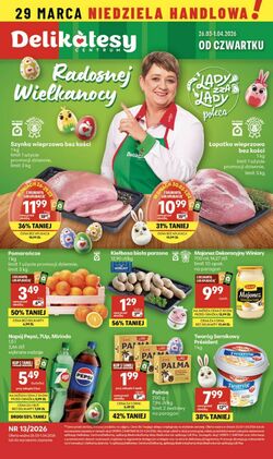 Gazetka Delikatesy Centrum 26.03.2026 - 01.04.2026