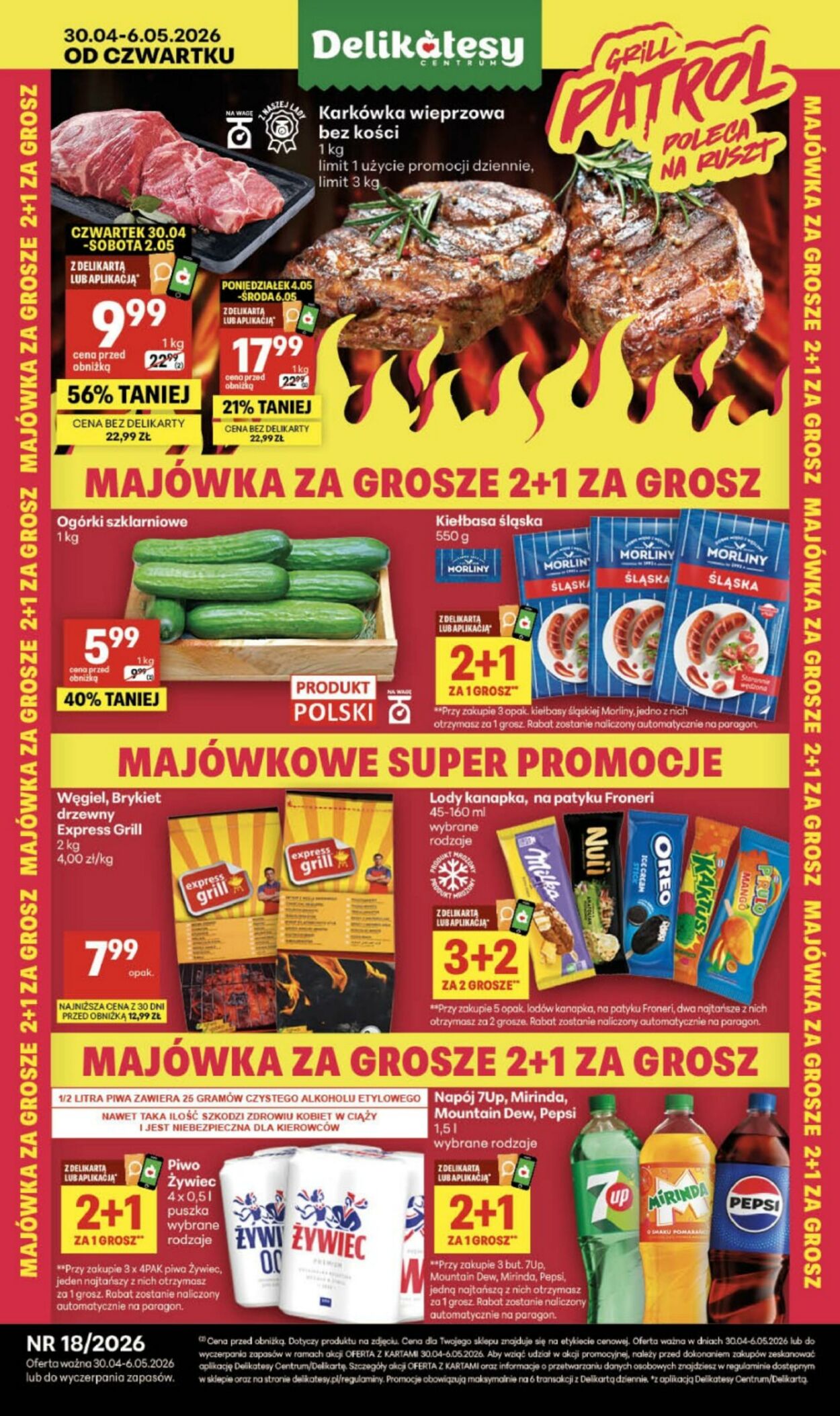 Gazetka Delikatesy Centrum 30.04.2026 - 06.05.2026