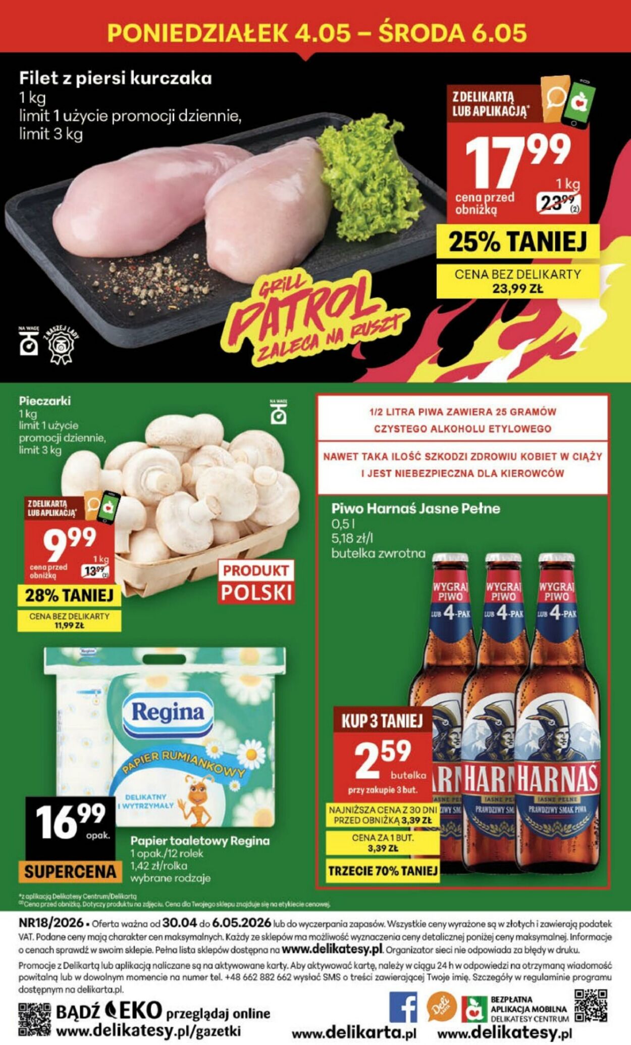 Gazetka Delikatesy Centrum 30.04.2026 - 06.05.2026